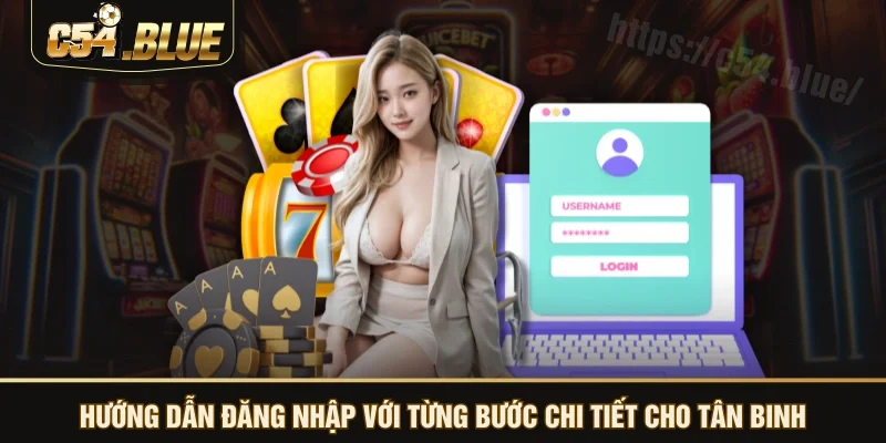 Hướng dẫn đăng nhập với từng bước chi tiết cho tân binh
