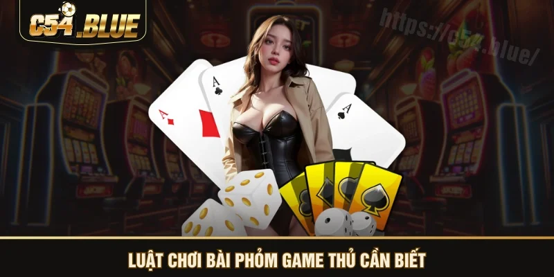Luật chơi bài phỏm game thủ cần biết