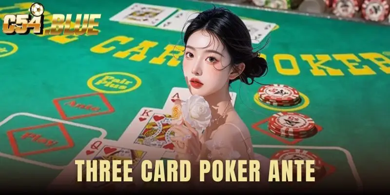 Three Card Poker Ante